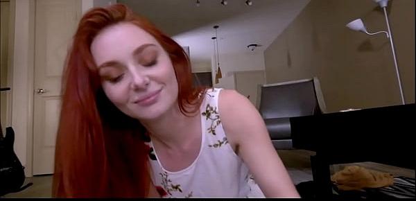  Young Redhead Teen Step Daughter Lacy Lennon POV